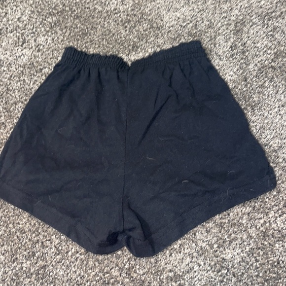Black Varsity Shorts - Picture 2 of 3